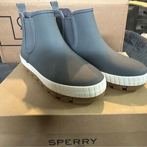 Sperry Gray Ankle Boots